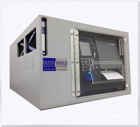 label printer enclosures dustshield