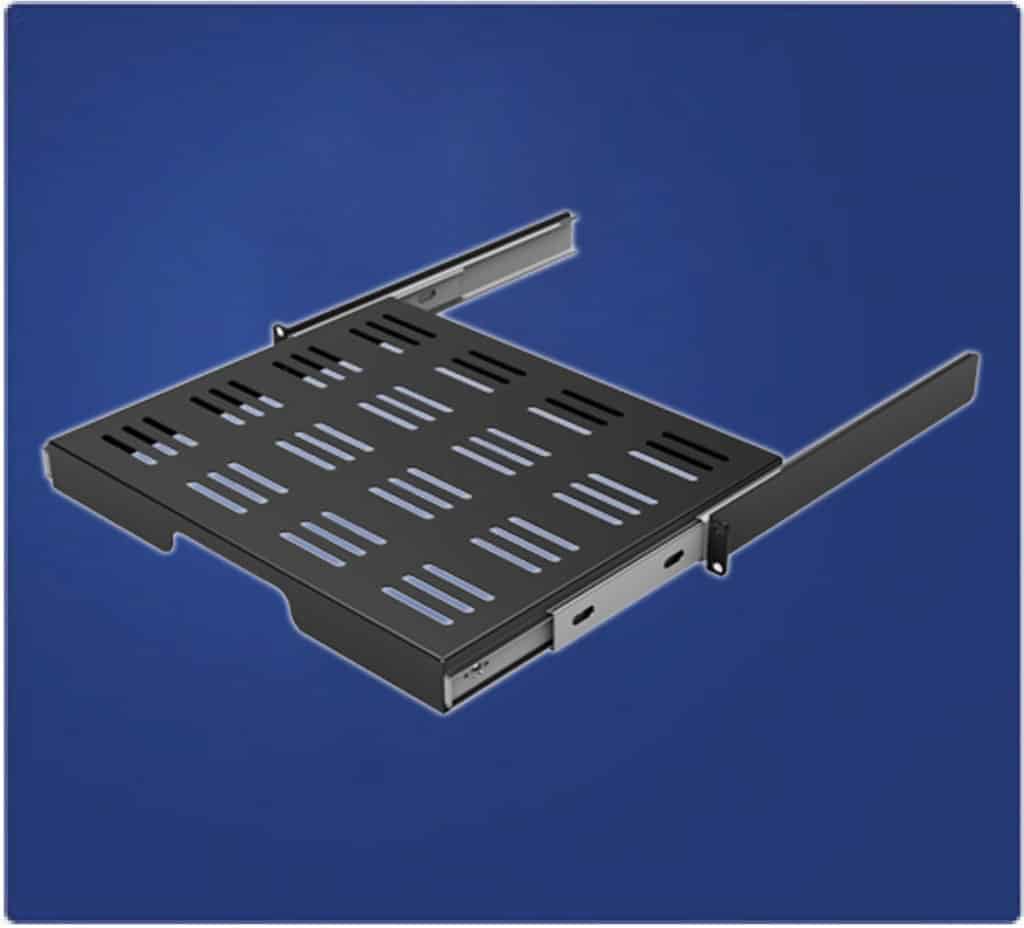 Rack Mount Slide Out Tray (1RU) DustShield®