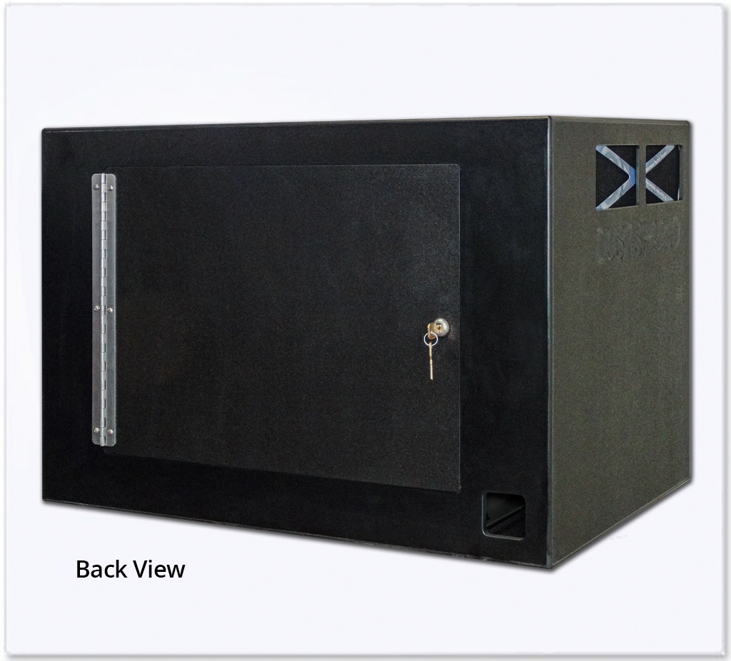 Secure Dust Proof Rack Mount Enclosure 9ru Dustshield